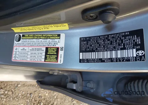 2016 Toyota Corolla Le from USA, damaged, VIN 5YFBURHE9GP434628